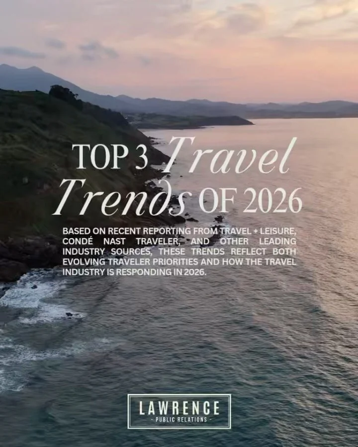 This just in: Travel in 2026 is all about intention. ✨

From deeper, experience-driven journeys to wellness-led itineraries and slower, more sustainable ways of moving through the world, traveler priorities are shifting in meaningful ways&hellip; and