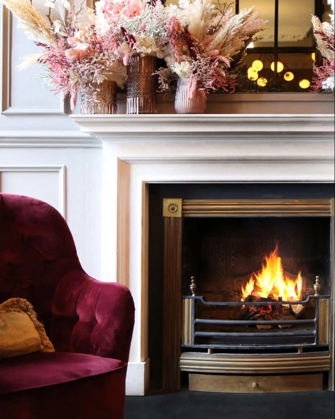 LOBBY FIRE // It&rsquo;s that time of year when we ready the lobby fire for guests to enjoy over a morning coffee or evening cocktail.