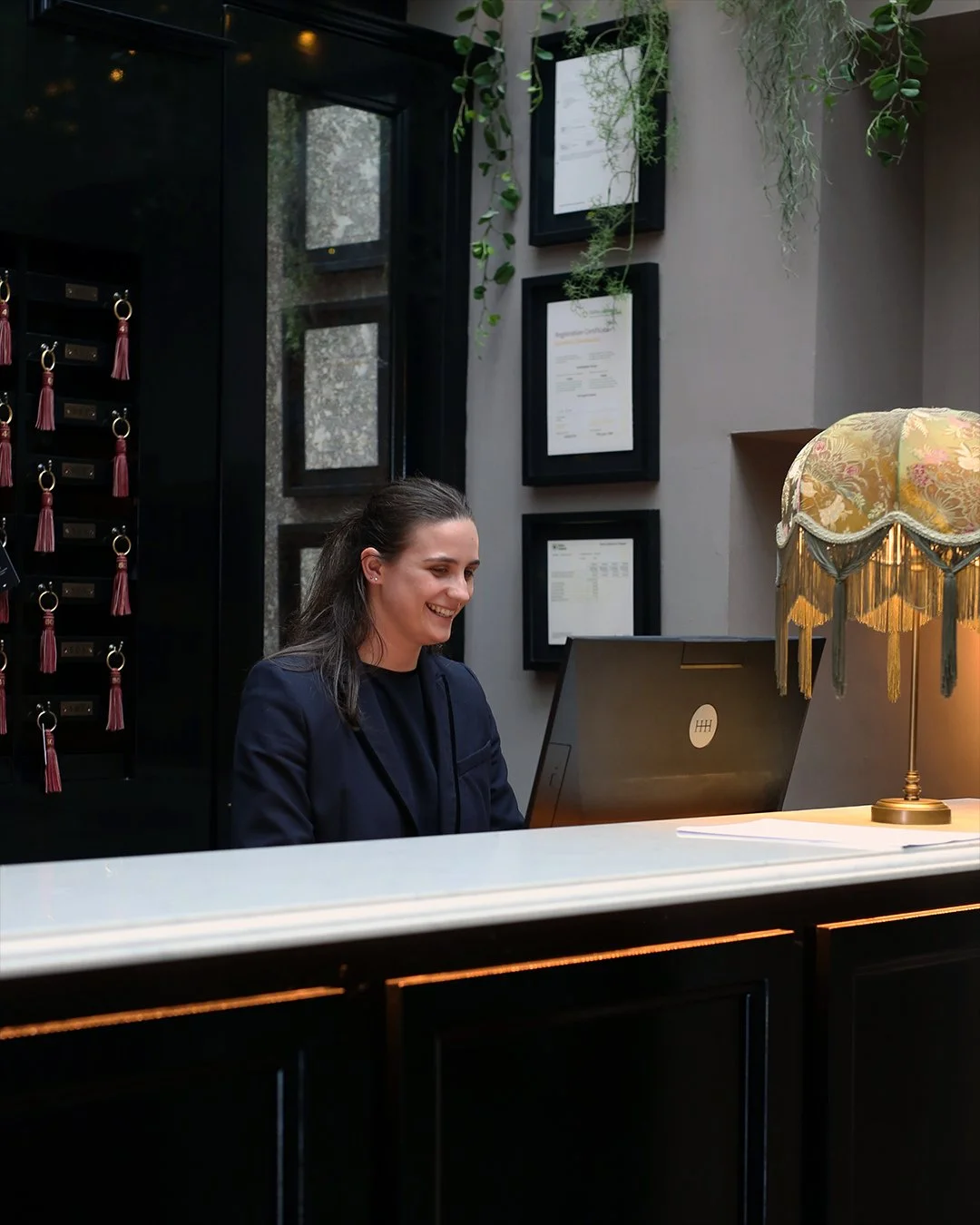 WARM WELCOME // Our wonderful Front Desk team are always here to greet you with a smile. They are committed to ensuring that your stay in Haddington House is exceptional.
