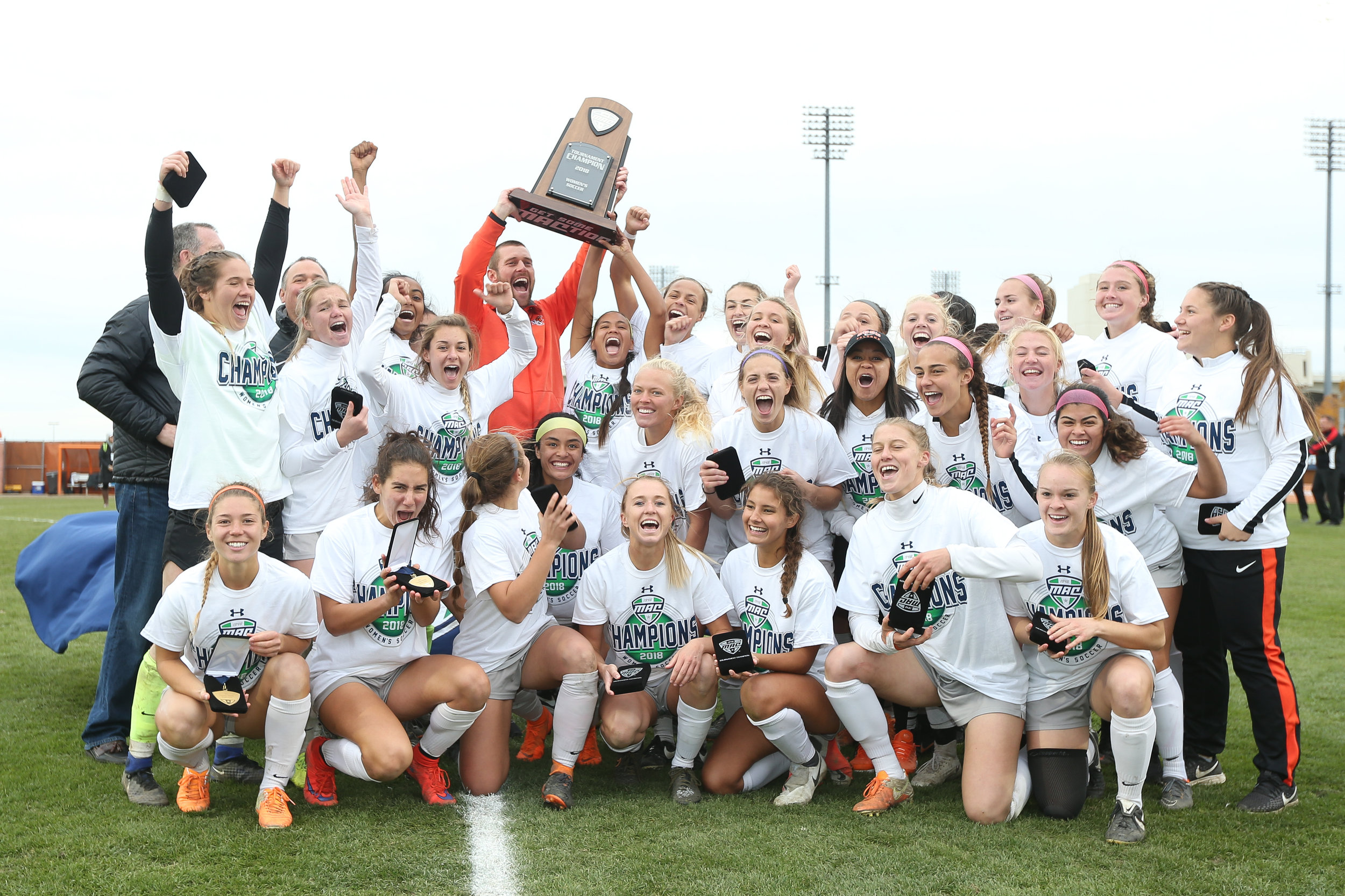 WOMEN'S SOCCER CLAIMS THE TITLE