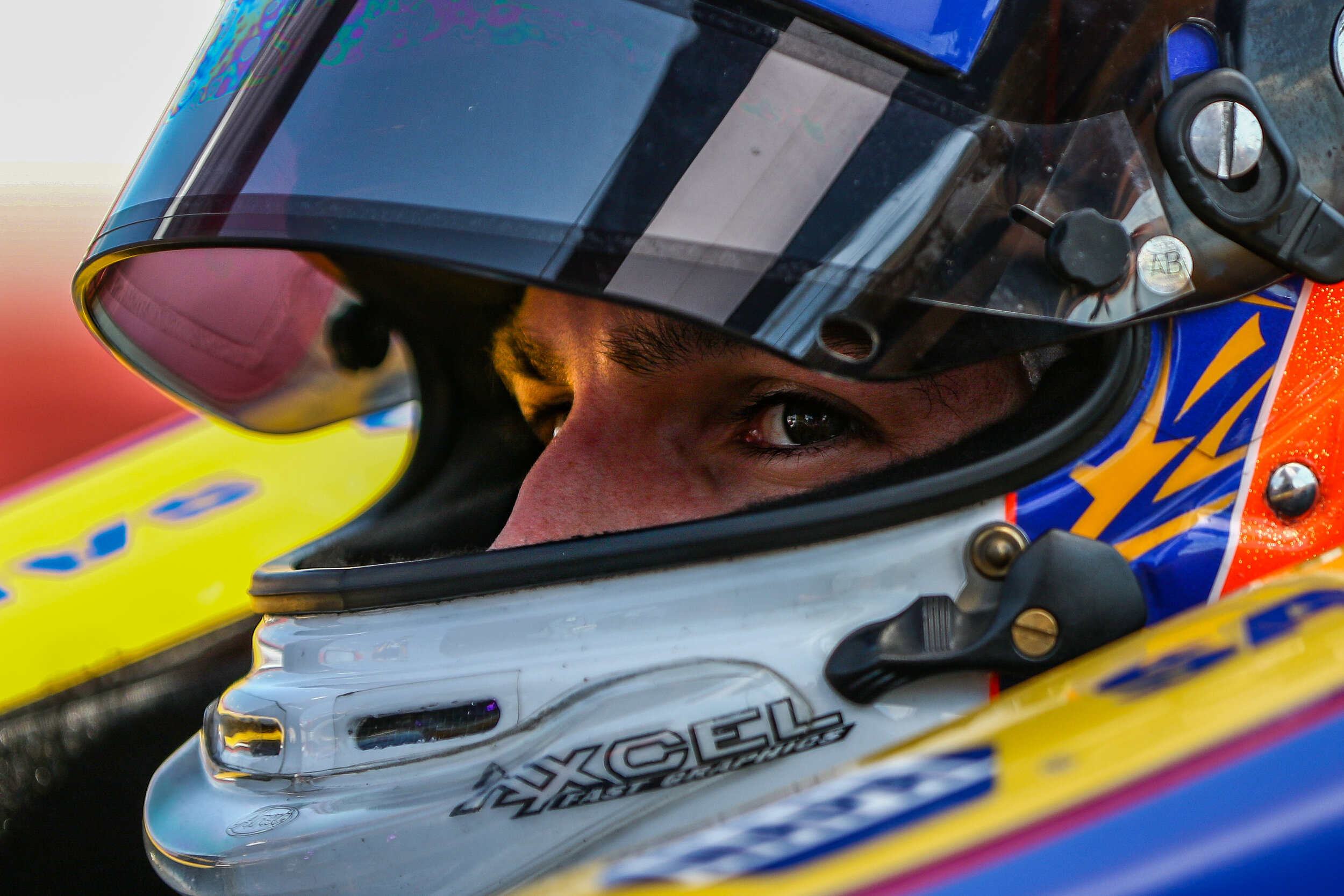  Defending champion Alexander Rossi readies for the Indy 200 at the Mid-Ohio Sports Car Course on July 28, 2019. 