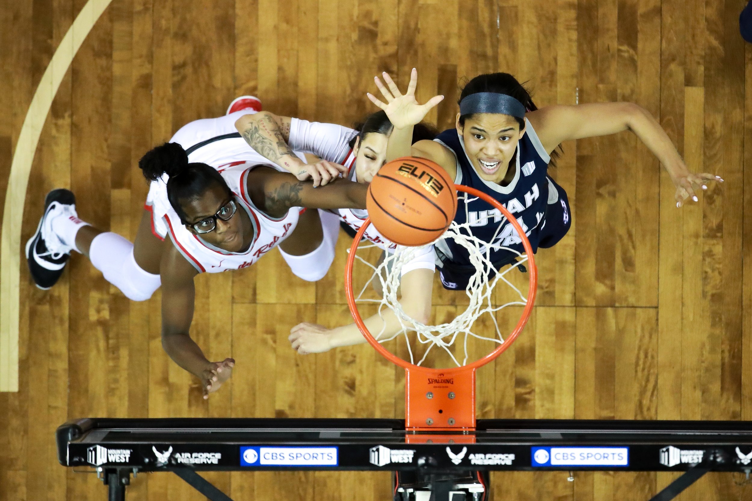  07 MAR 2022: The 2022 Mountain West Men's and Women's Basketball Championship is held at the Thomas and Mack Center in Las Vegas, NV. Isaiah Vazquez/NCAA Photos 