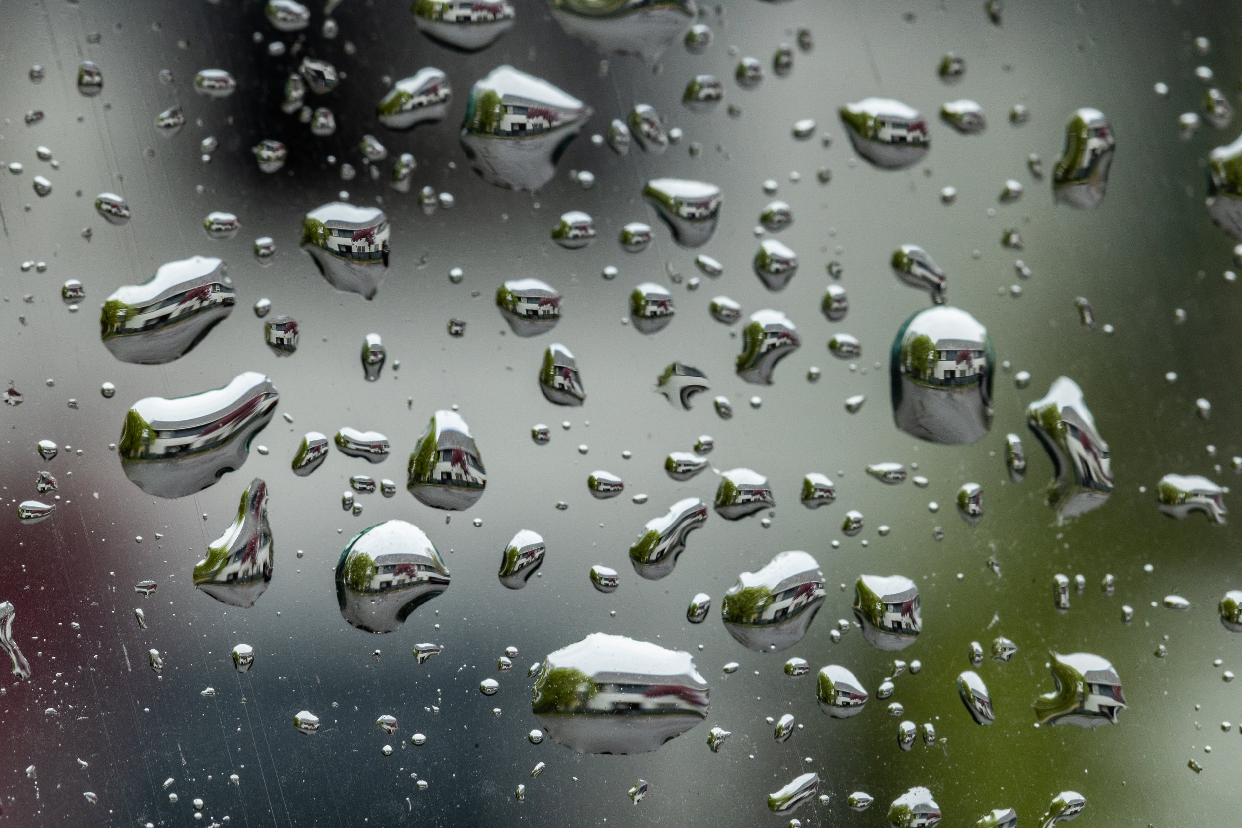 Rain Falls in Central New York