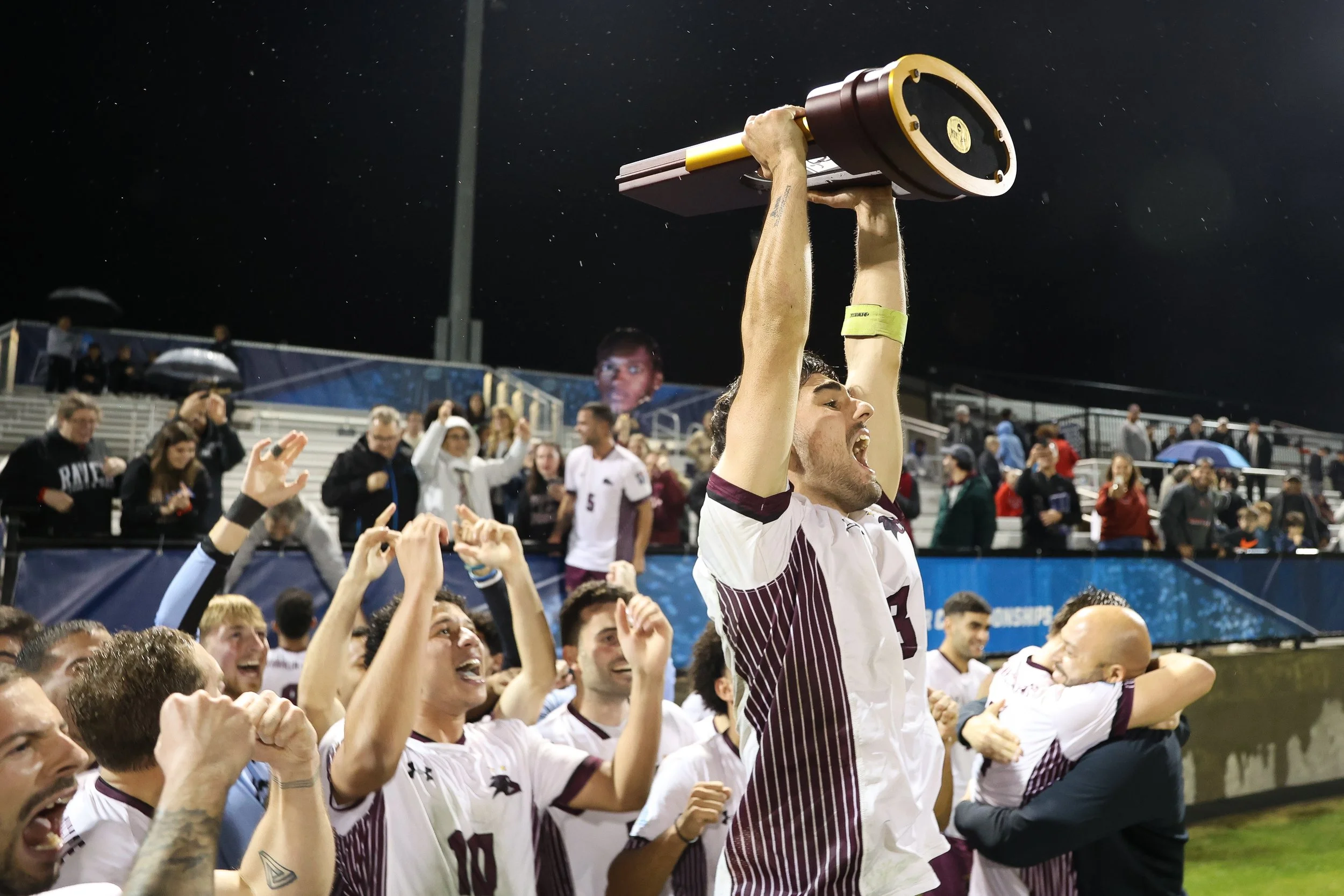  MATTHEWS, NORTH CAROLINA - DECEMBER 9: during the Division II Men's Soccer Championship held at Sportsplex Matthews on December 9, 2023 in Matthews, North Carolina. (Photo by Isaiah Vazquez/NCAA Photos via Getty Images) 