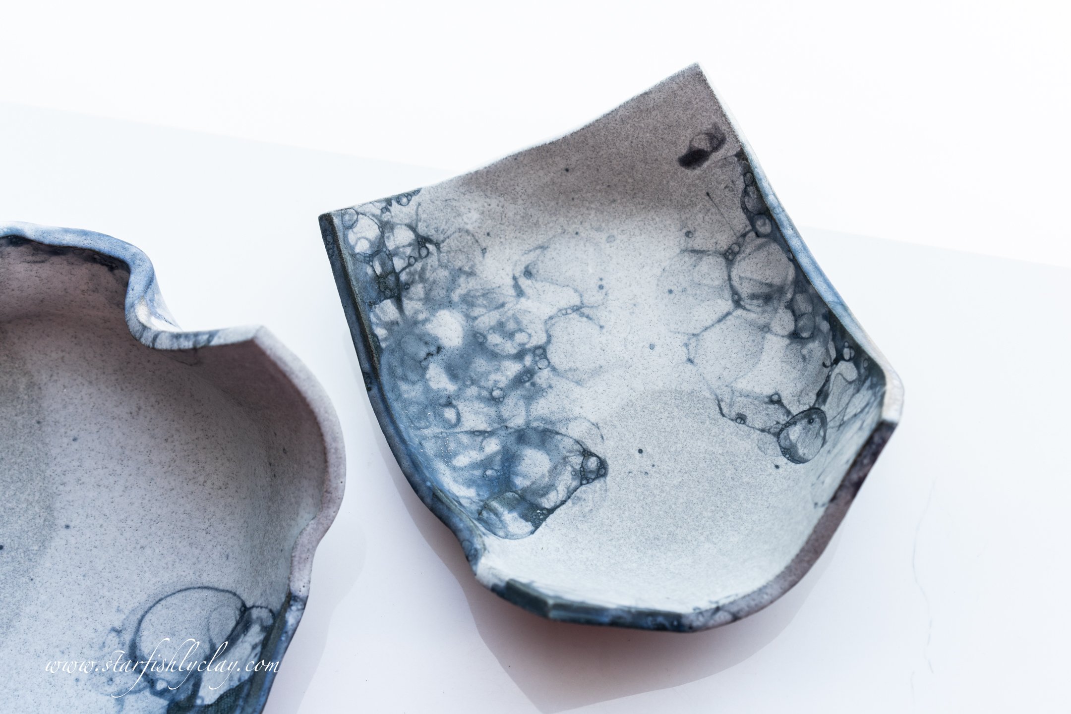 7" Papier Snack Bowls. Lava Pebble Collection. Grey Stoneware.  Made in Calgary, Alberta, Canada.  Local Pottery. YYC. Support Local. Handmade Pottery. Artisanal Ceramics.