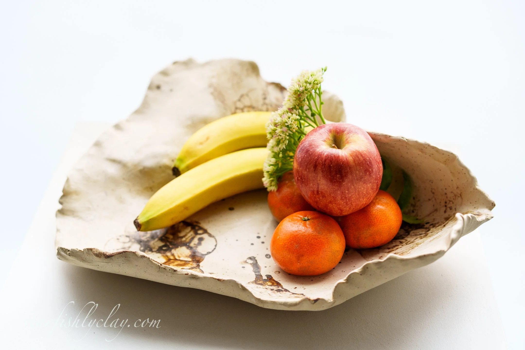 Handmade Fruit Bowl. Handmade Pottery. Ceramics. Made in Calgary, Alberta, Canada