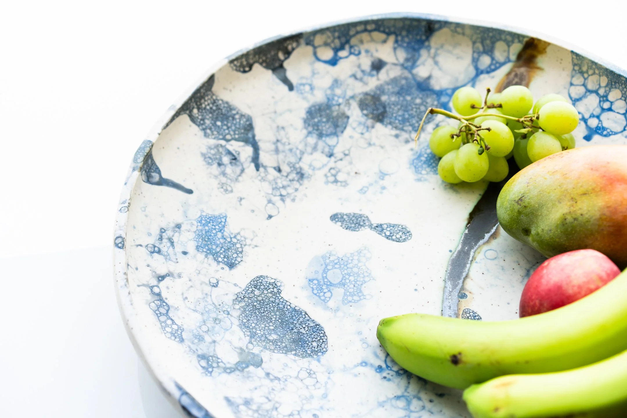 15" Fruit LAVA Bowl. Made in Canada. Made in Calgary, Alberta. Local Pottery. Handmade Ceramics. Support Local YYC.