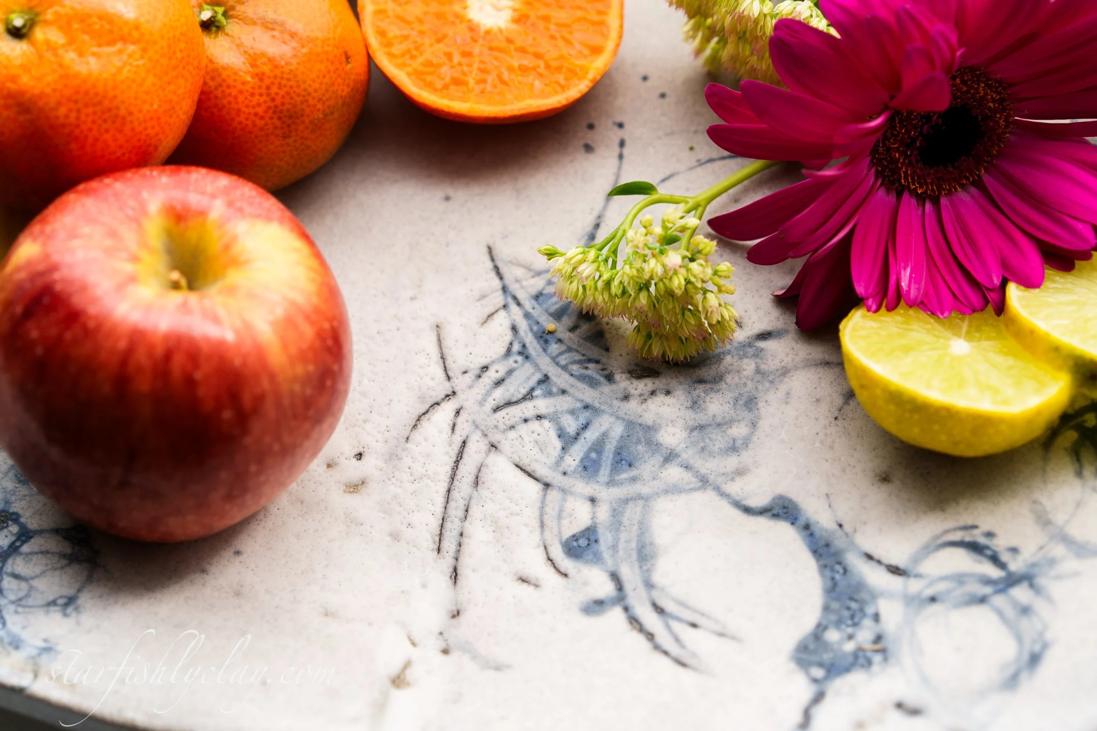Handmade Fruit Bowl.  Handmade Pottery. Ceramics. Made in Calgary, Alberta, Canada