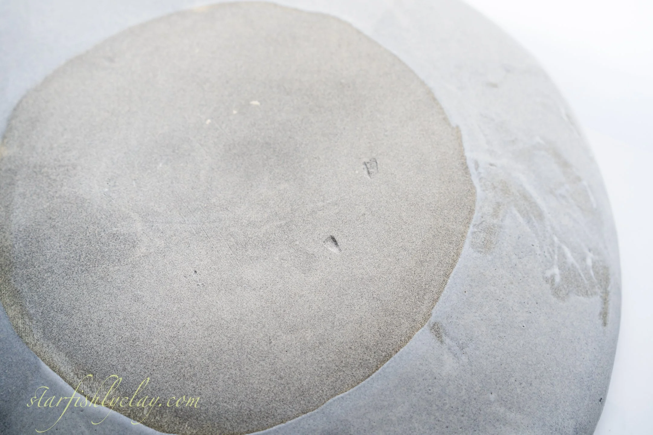 Mist & Marble 14" Bowl.  YYC.  Handmade Pottery. Made in Alberta.  Made in Canada.  Artisanal Ceramics.