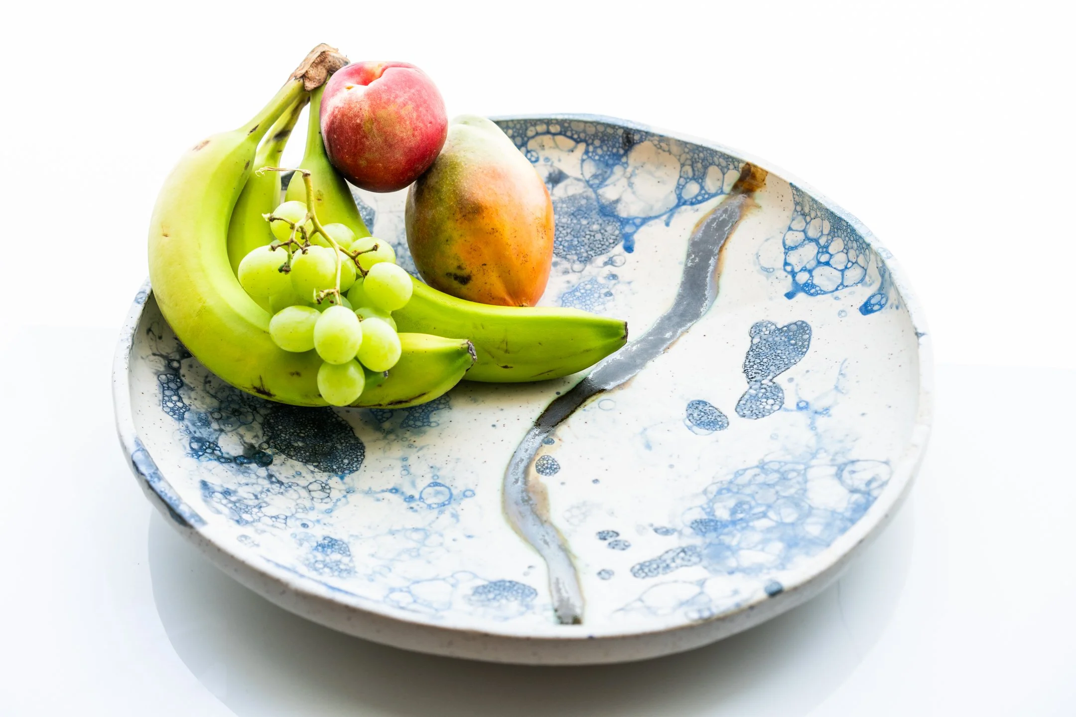 15" Fruit LAVA Bowl. Made in Canada. Made in Calgary, Alberta. Local Pottery. Handmade Ceramics. Support Local YYC.