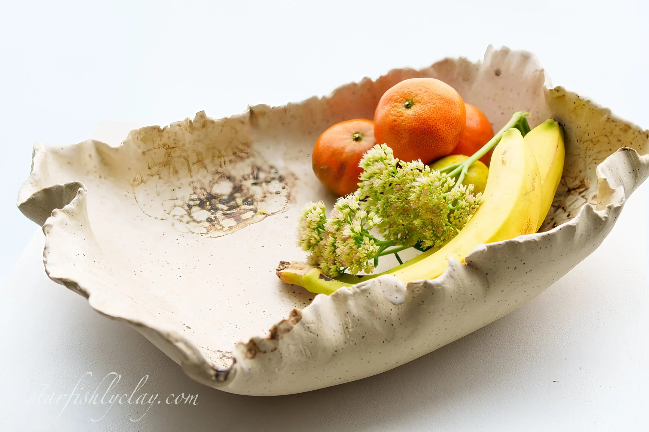 Handmade Fruit Bowl. Handmade Pottery. Ceramics. Made in Calgary, Alberta, Canada