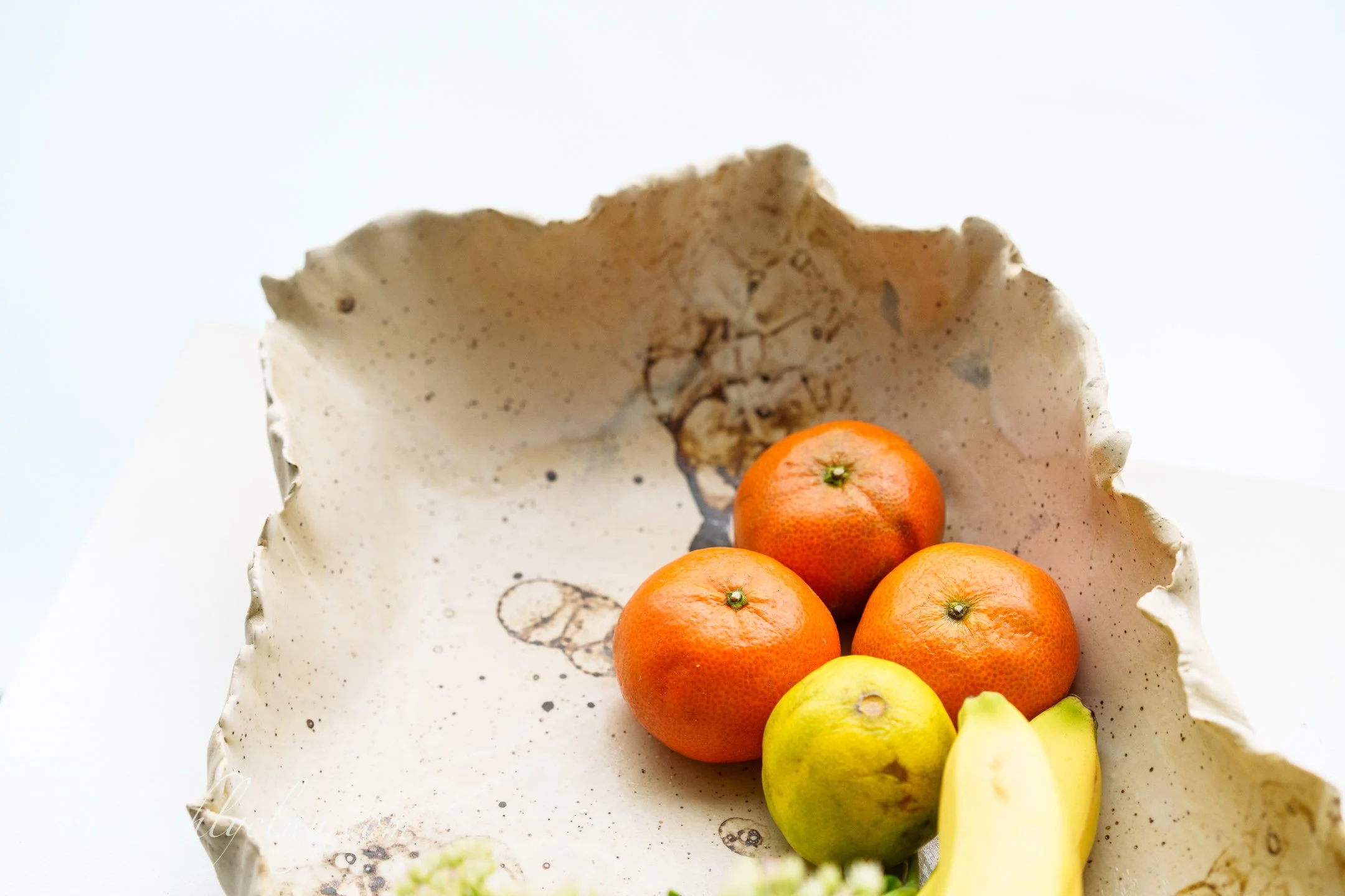 Handmade Fruit Bowl. Handmade Pottery. Ceramics. Made in Calgary, Alberta, Canada