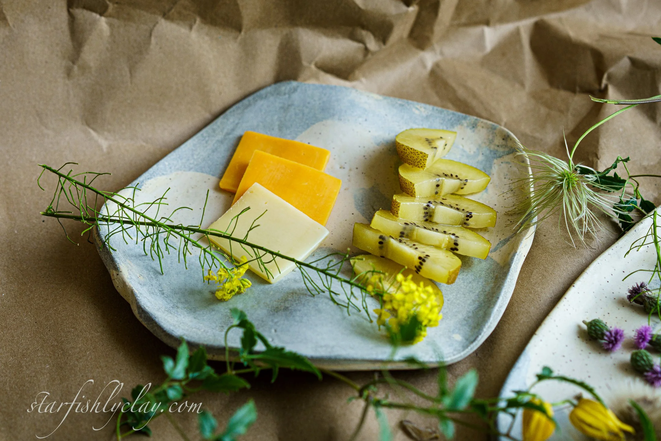 Handmade Charcuterie Plates.  Pottery made in Calgary, Alberta, Canada.