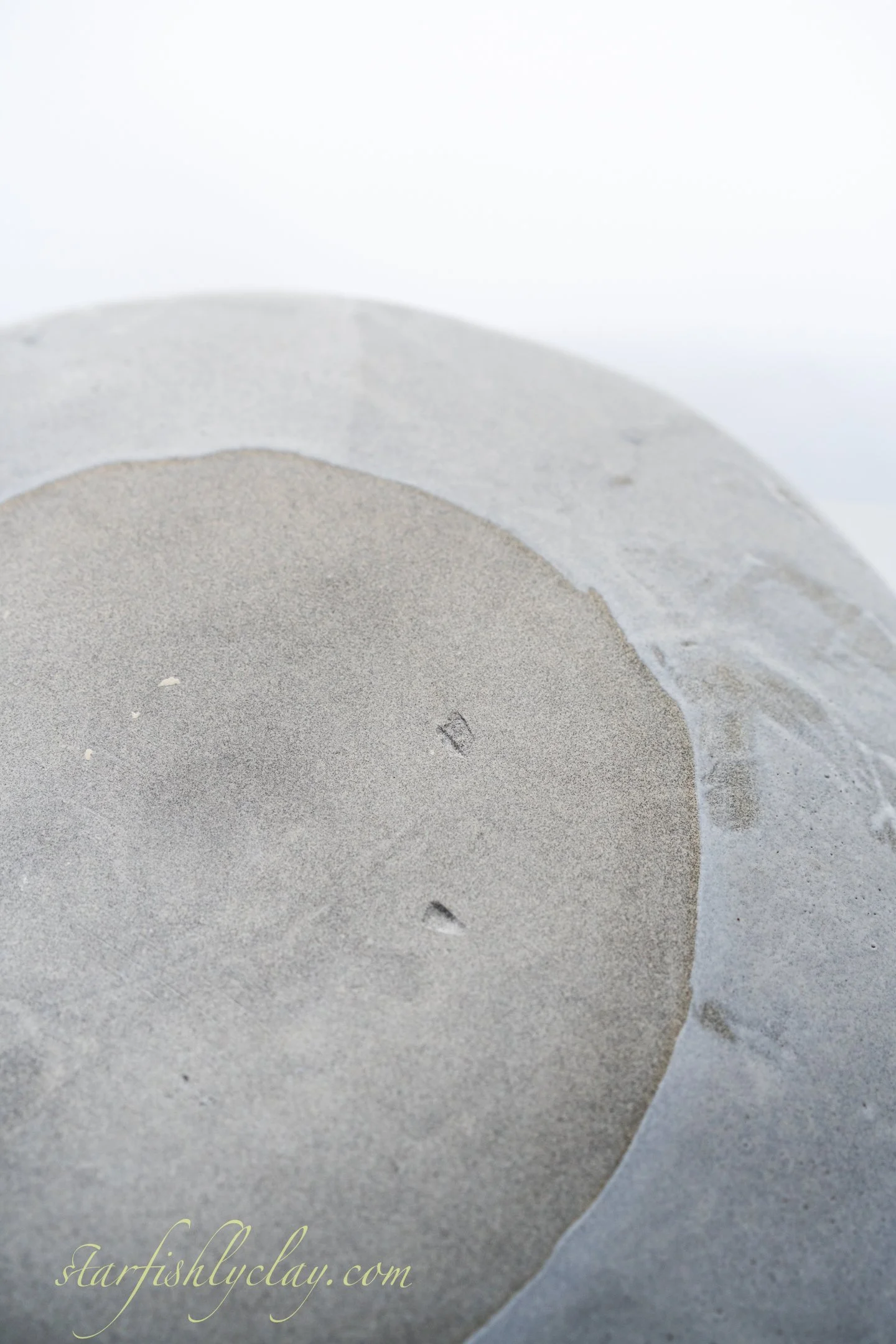 Mist & Marble 14" Bowl.  YYC.  Handmade Pottery. Made in Alberta.  Made in Canada.  Artisanal Ceramics.