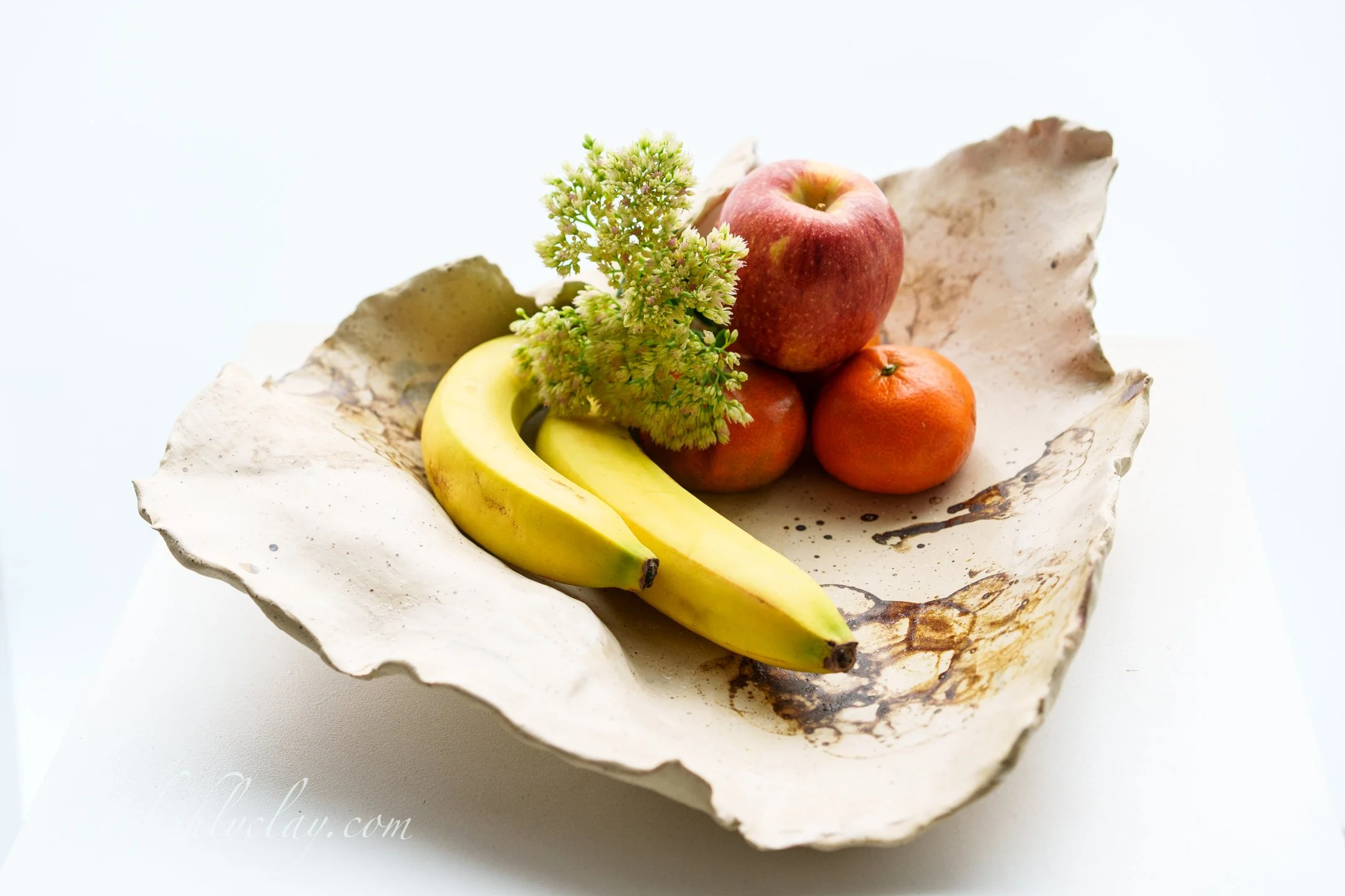 Handmade Fruit Bowl.  Handmade Pottery. Ceramics. Made in Calgary, Alberta, Canada