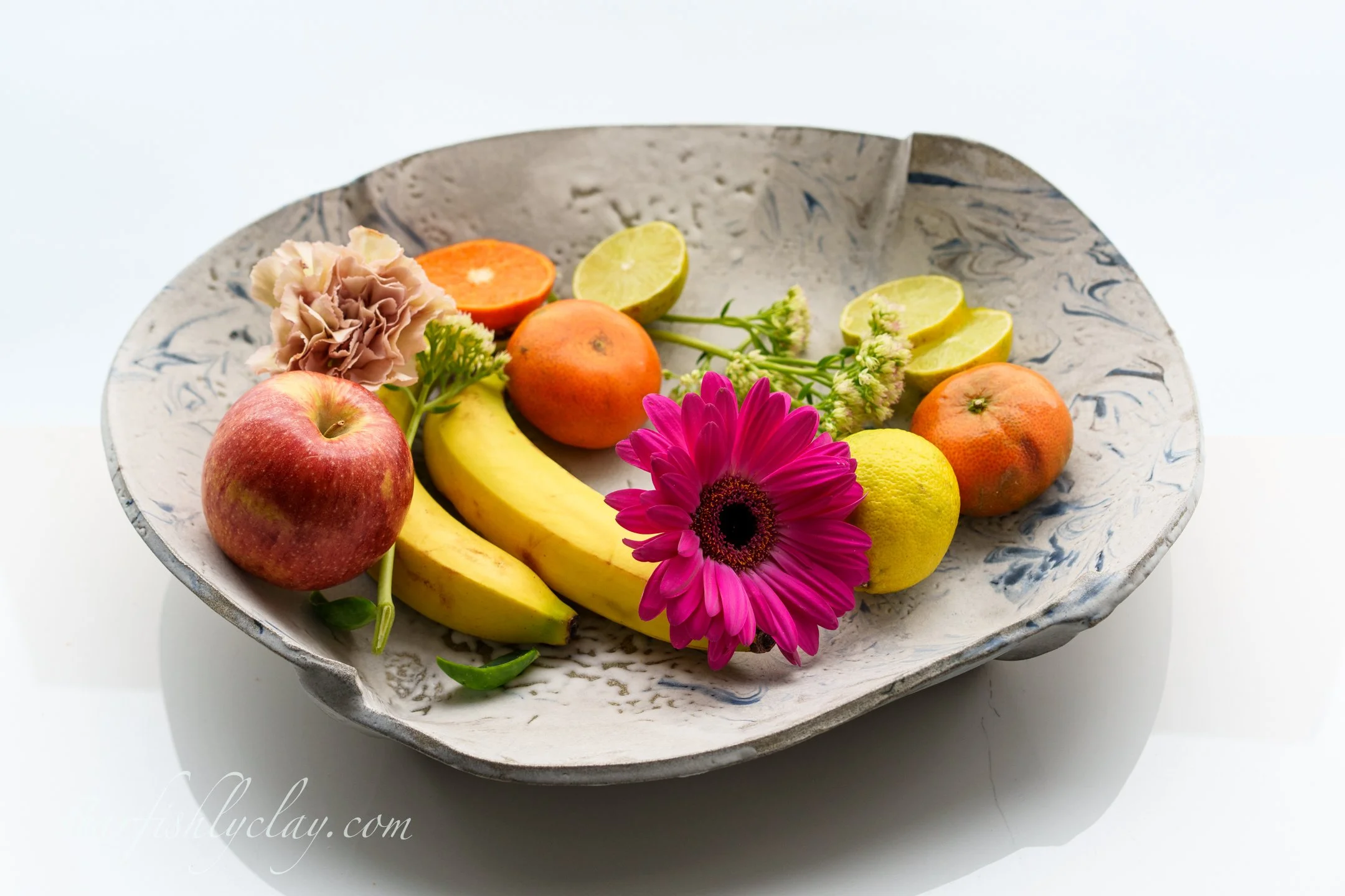 Handmade Fruit Bowl. Handmade Pottery. Ceramics. Made in Calgary, Alberta, Canada