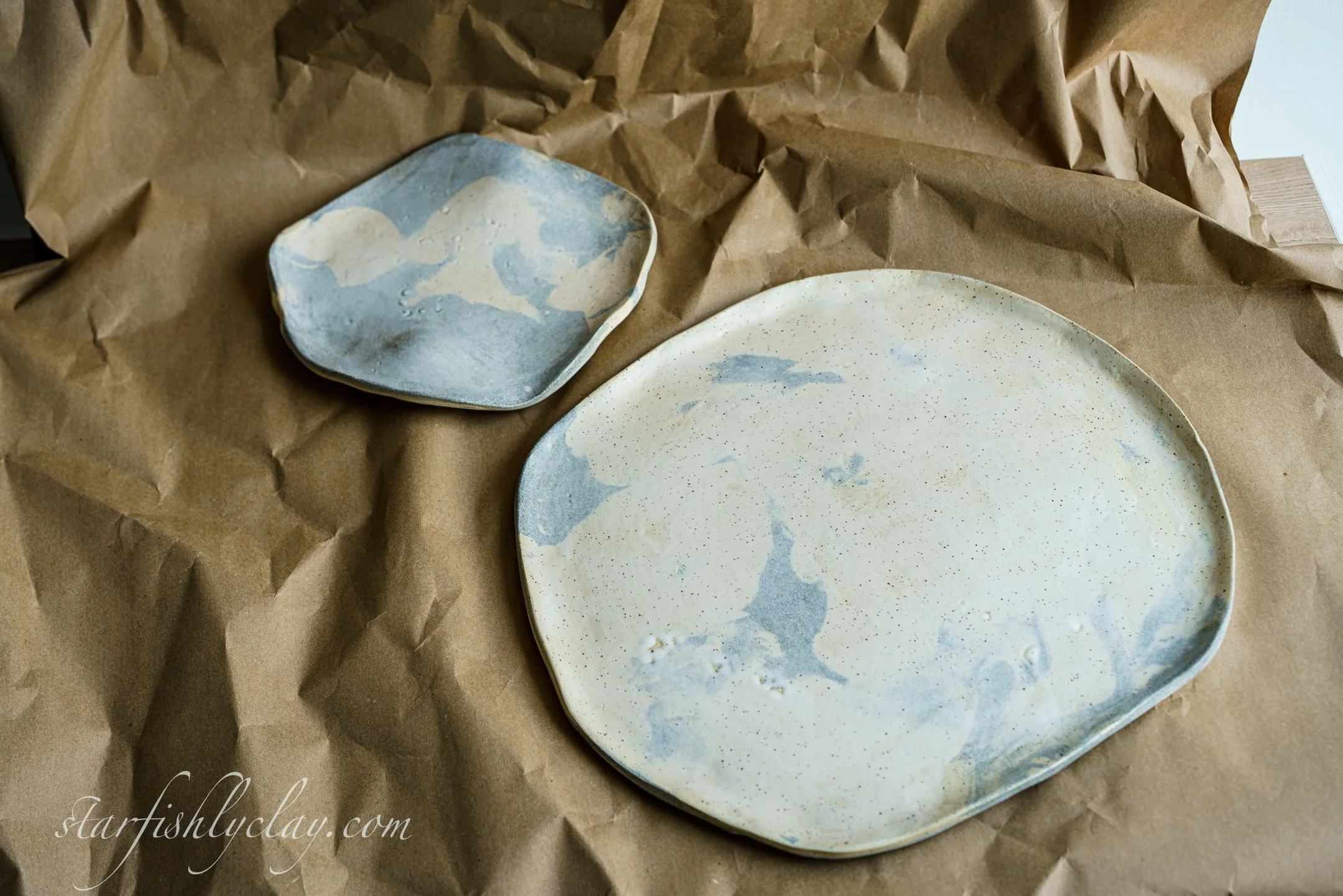 Handmade Charcuterie Plates.  Pottery made in Calgary, Alberta, Canada.
