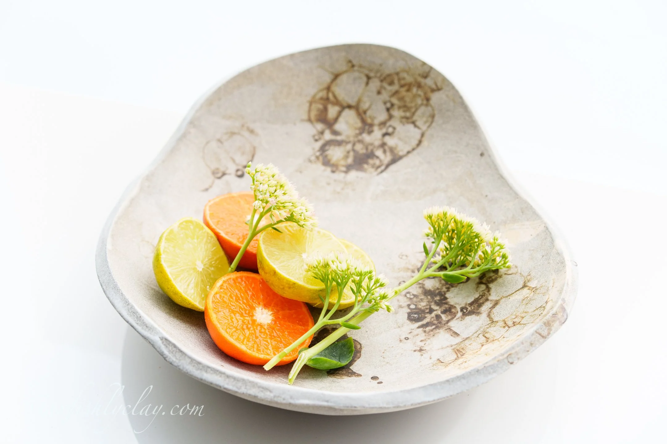 Handmade Fruit Bowl.  Handmade Pottery. Ceramics. Made in Calgary, Alberta, Canada