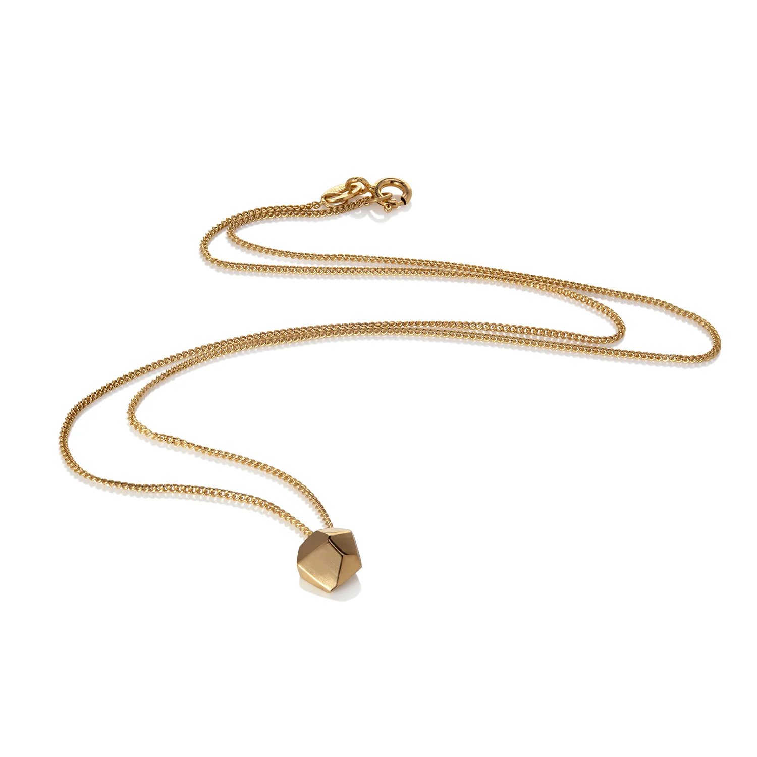 Gold Nugget Necklace