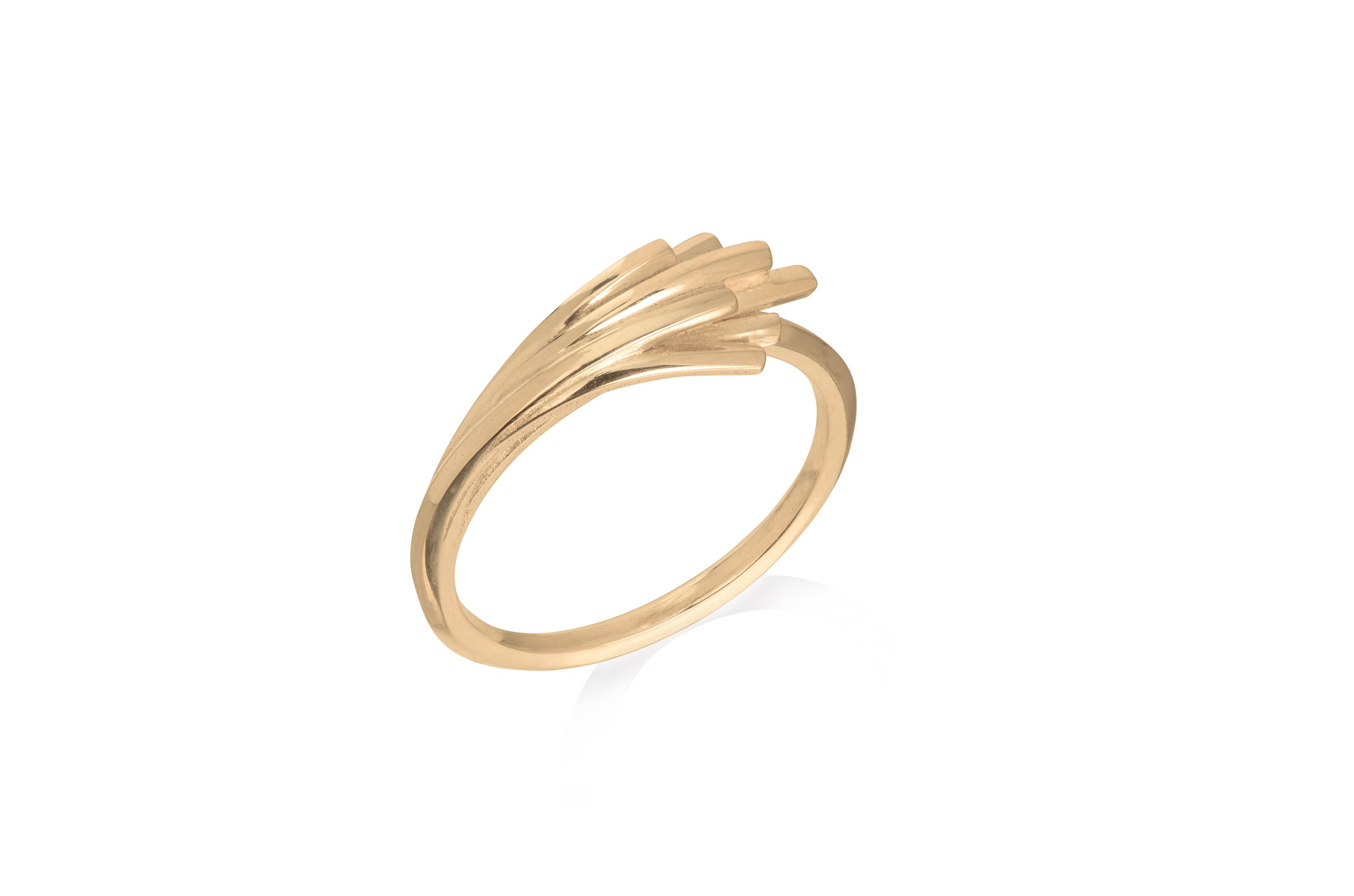 Landslide Ring, Gold Vermeil