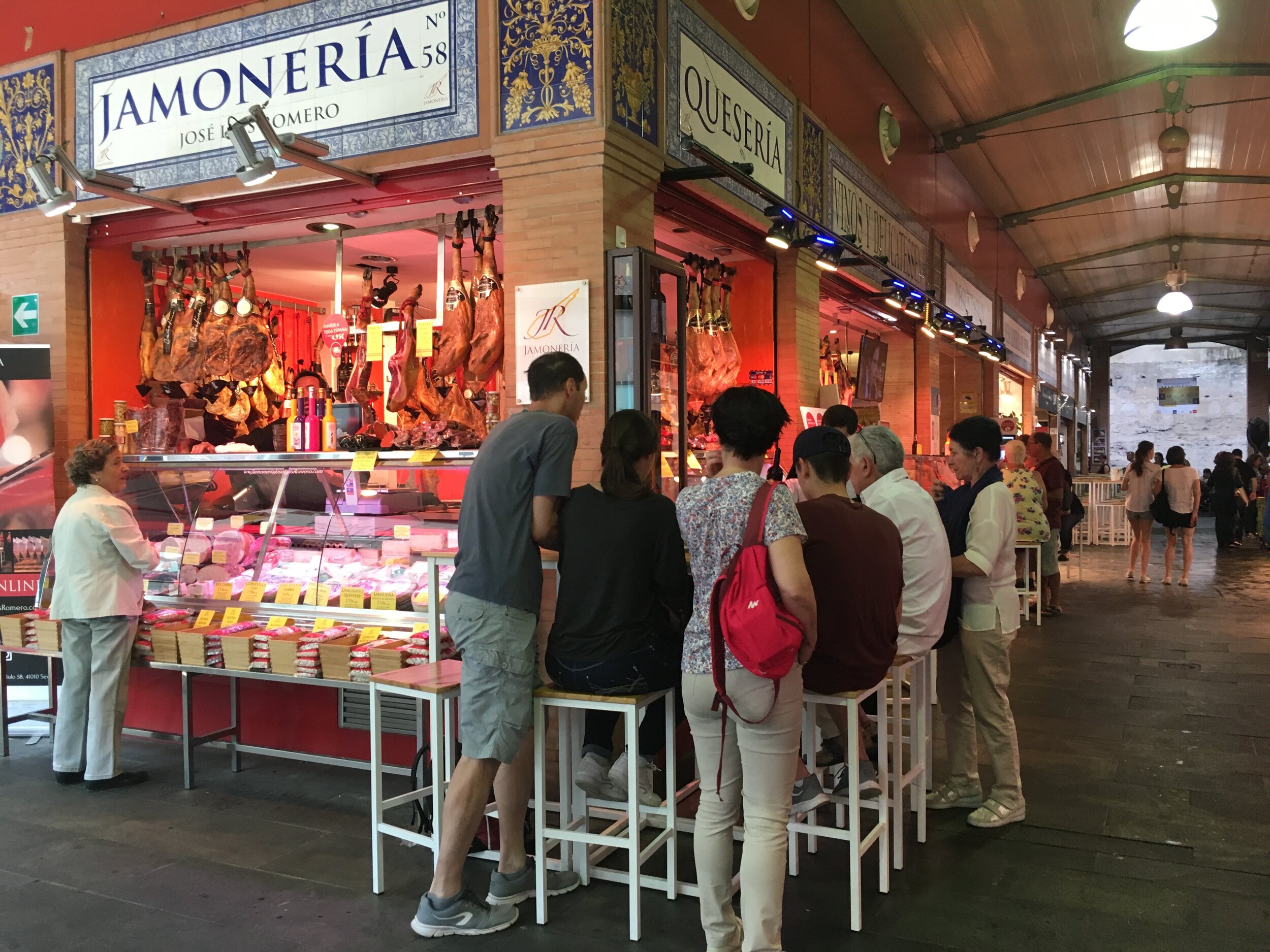  Stop in for tapas at the historic Mercado de San Miguel. This market started over 100 years ago; today it offers a bounty of 21st century Spanish gastronomy, including fresh foods, tapas, takeaway, and gourmet groceries and products of all kinds. Al