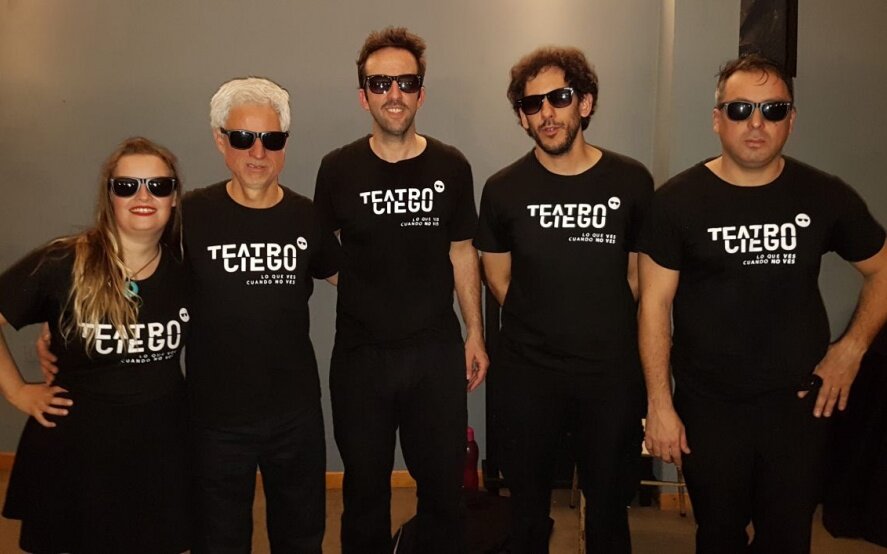 Blind Theater is an experience you will never forget! What do you see when you can’t see anything? More than you think! Non-sighted staff help the public locate their seats by a human chain. When the show begins in complete darkness, you forget you