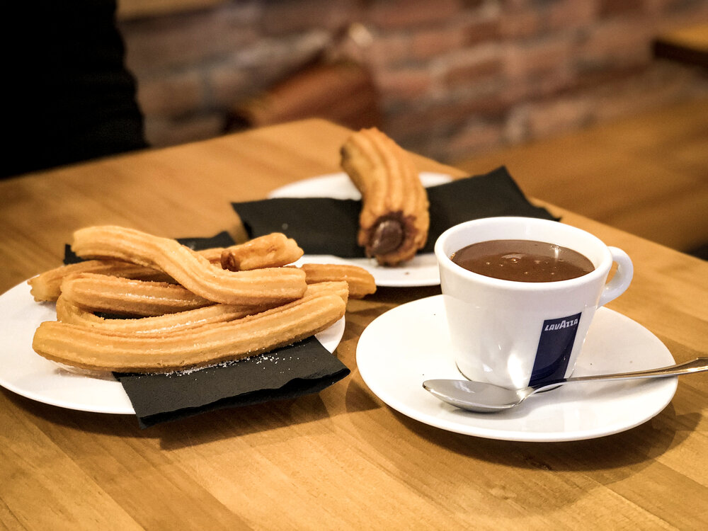  Dip freshly made churros into velvety hot chocolate in the Gothic Quarter - a favorite breakfast or late night treat 