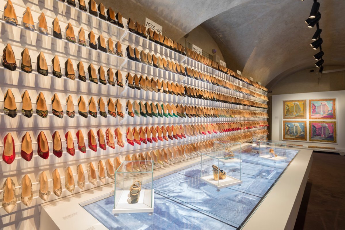  Peruse the shoe collection of your dreams at the Salvatore Ferragamo museum 
