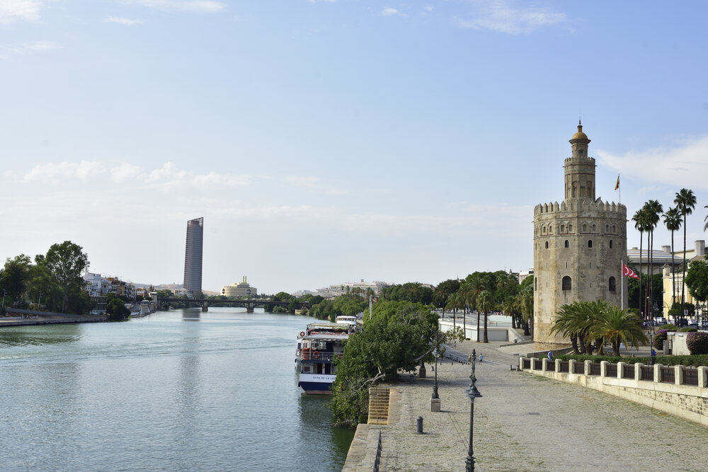  The Guadalquivir river is at the heart of Sevilla, and its banks are a great place to read, relax, and soak up the Southern sun with locals 