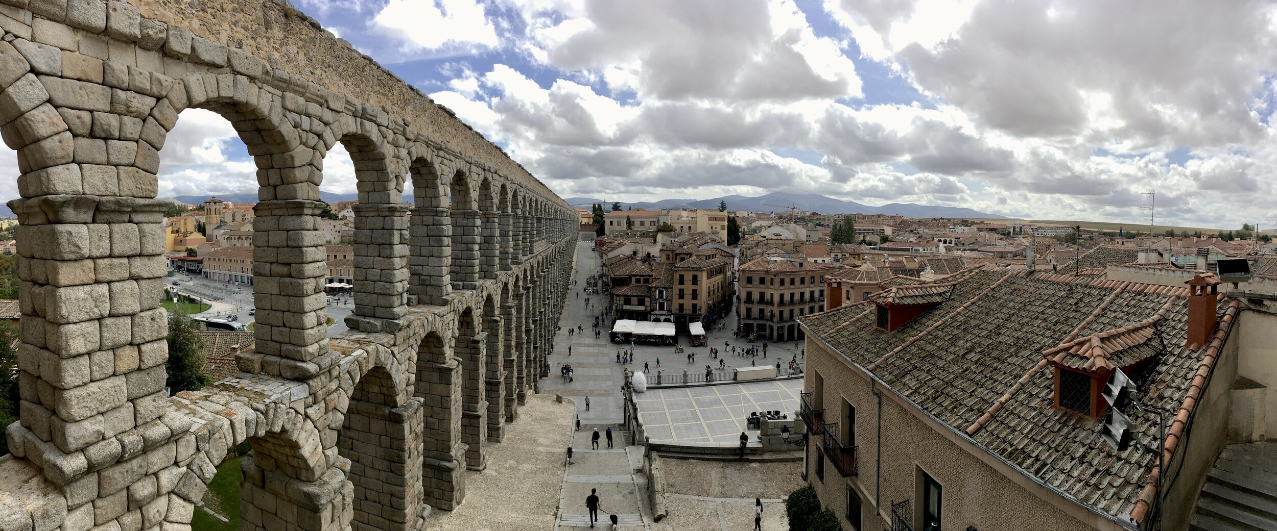  The city of Segovia is an easy day trip from Madrid - famous for its Roman aqueduct, cathedral, and castle, which served as one of the templates for Walt Disney's Cinderella Castle 