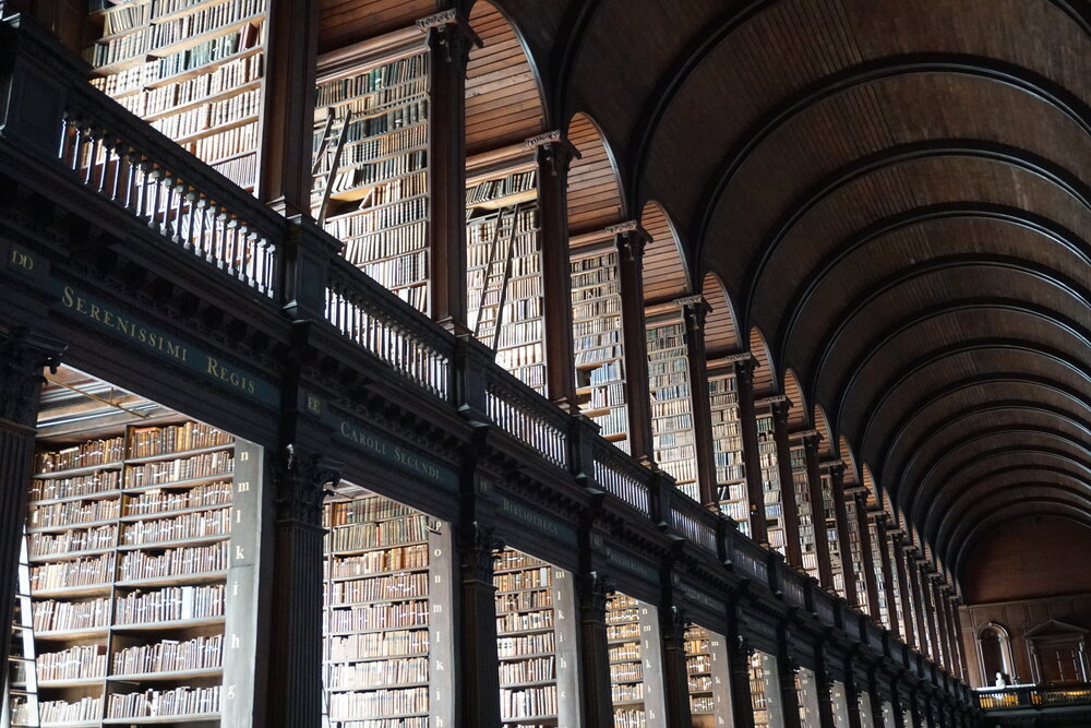  Visit the amazing Old Library at Trinity College 