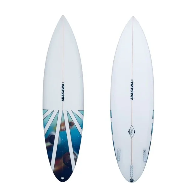 Arakawa "Stun Gun" 6'4 x 19.5 x 2.75 - 35.5L