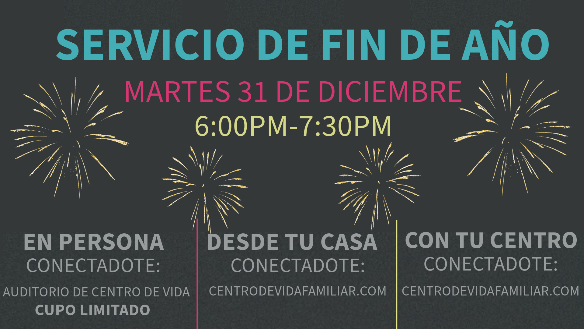 SERVICIO DE FIN DE AÑO