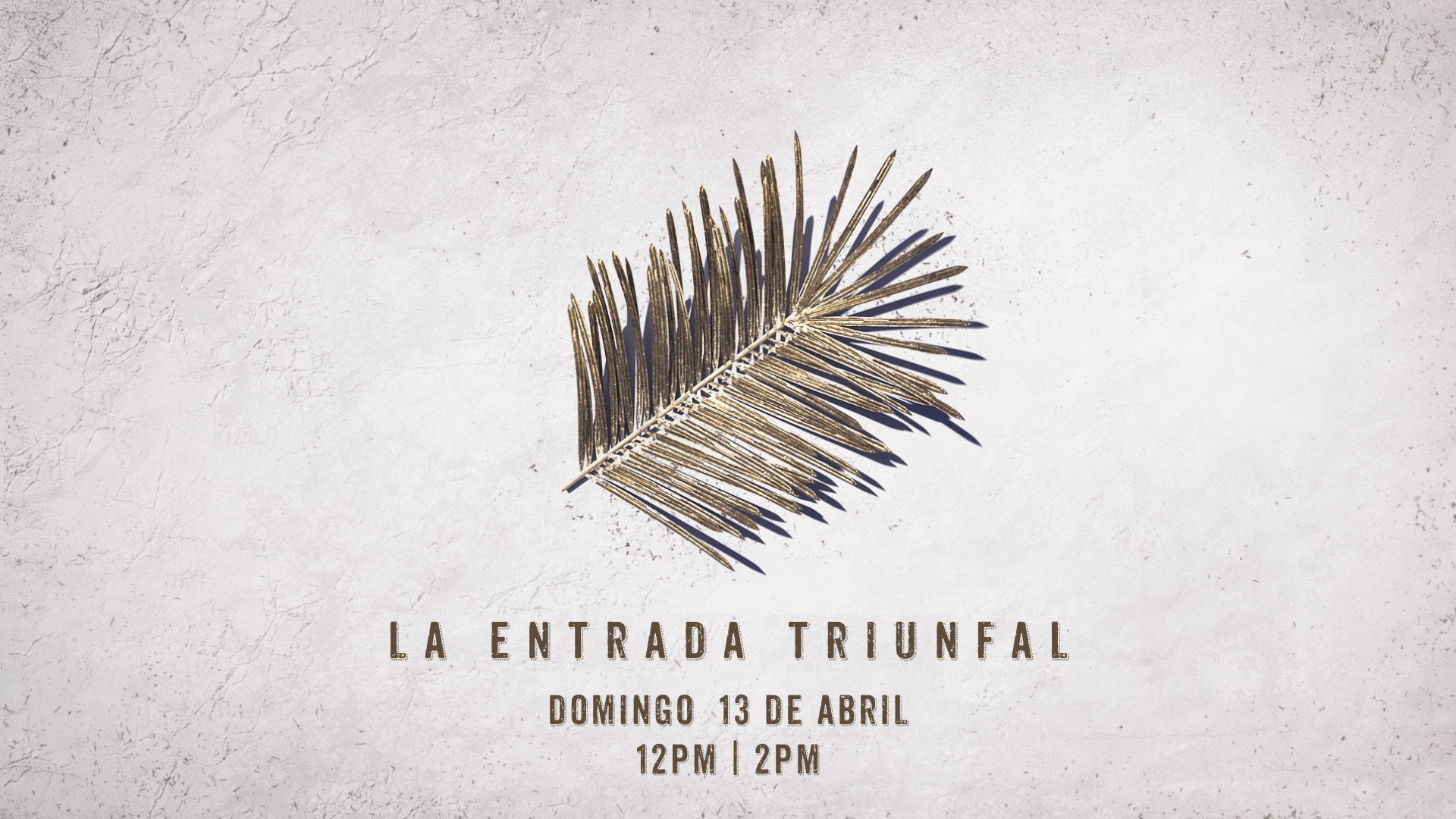 ENTRADA TRIUNFAL 