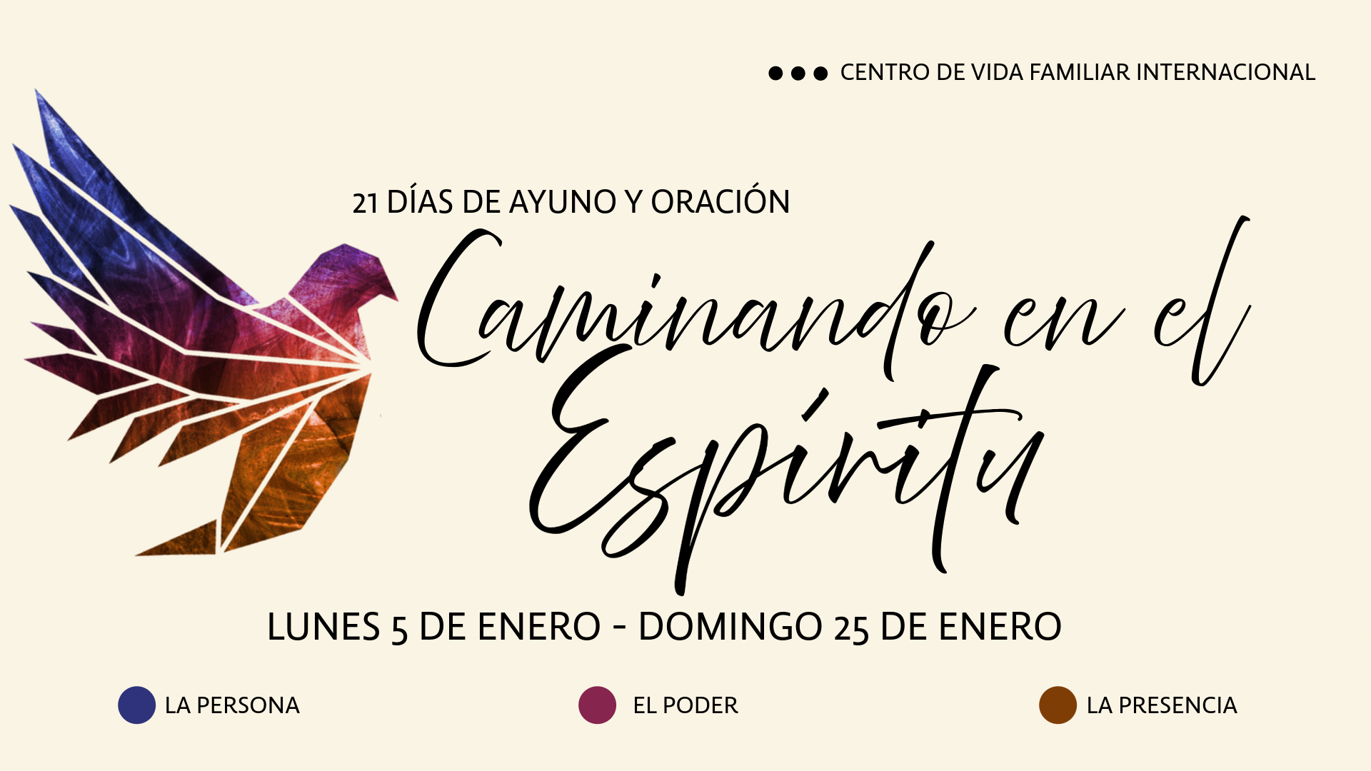 21 DÍAS DE AYUNO &amp; ORACIÓN