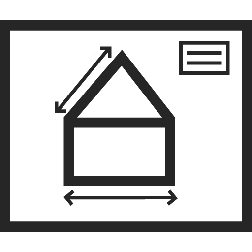 House measurements.