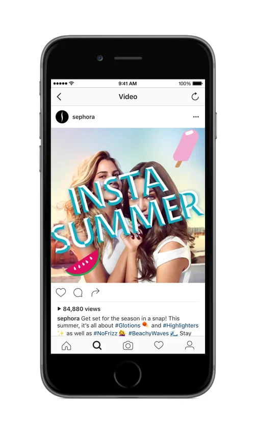 Fun use of the brand on Instagram.