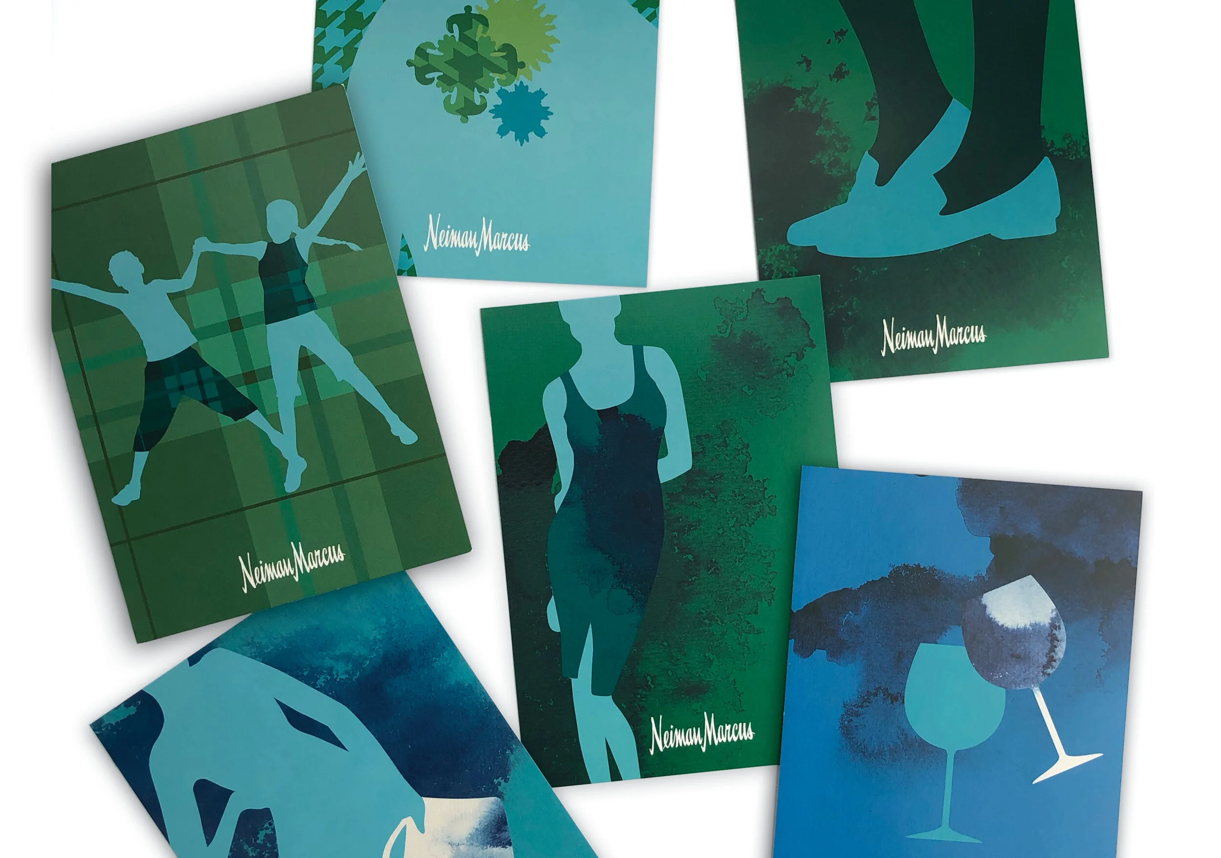  Illustration and design of fall themed notecards for multipurpose use. 