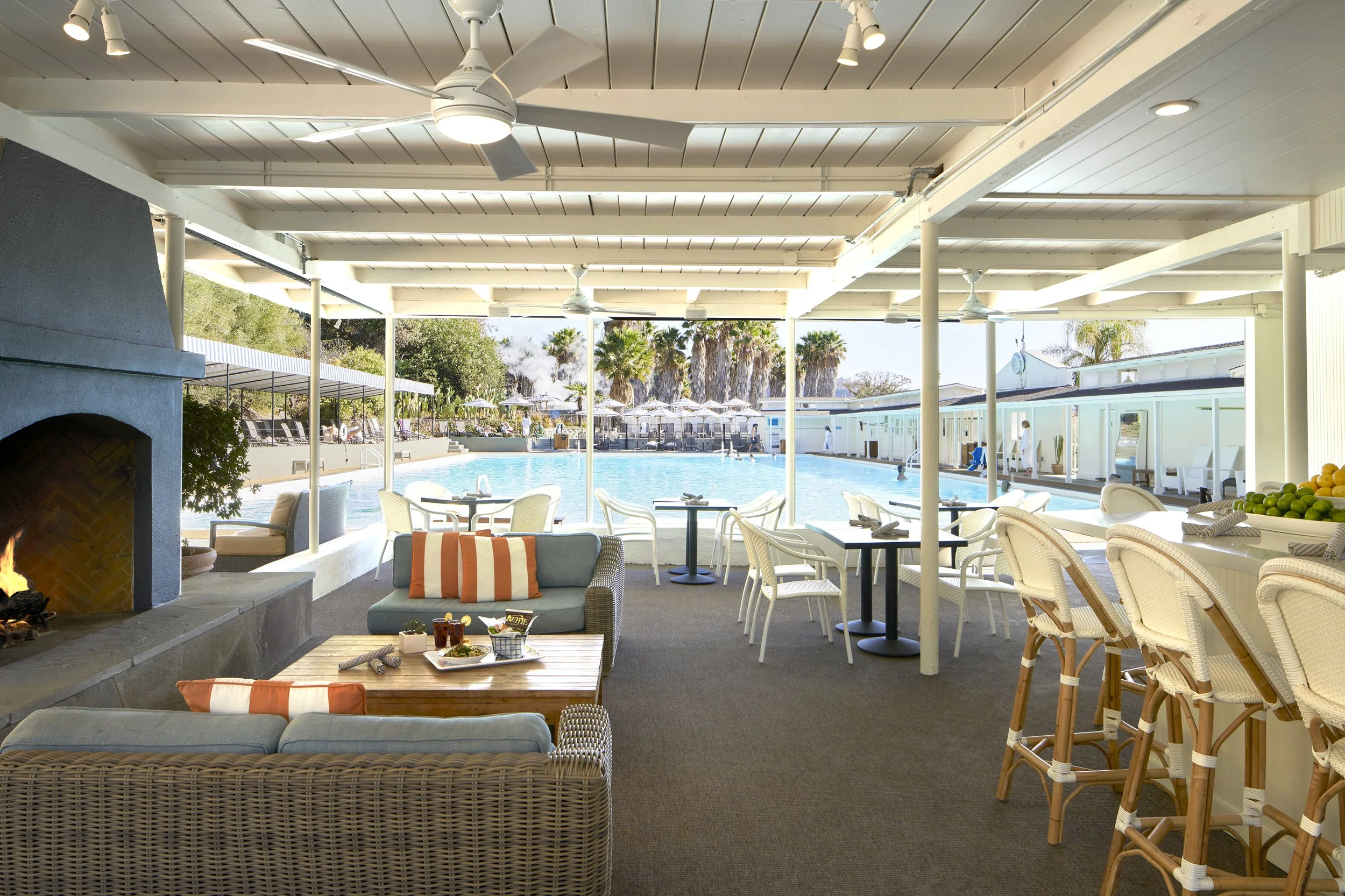  All the essentials to make a pool bar graphic identity complete. 