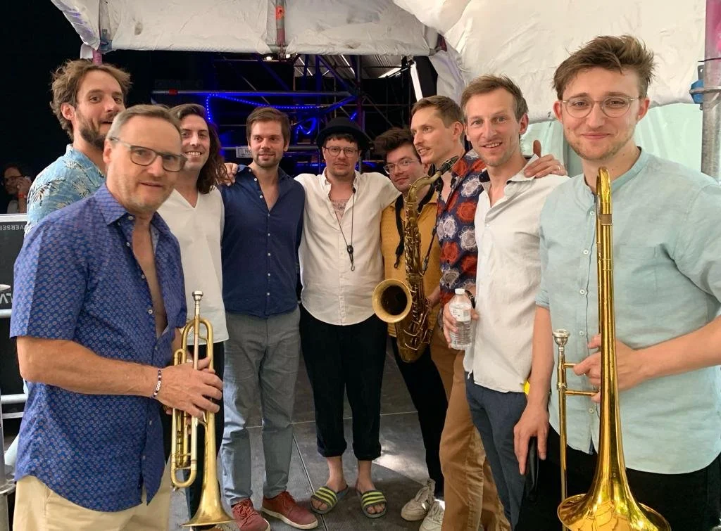  with Sam Joris octet Jazz Middelheim 2022 