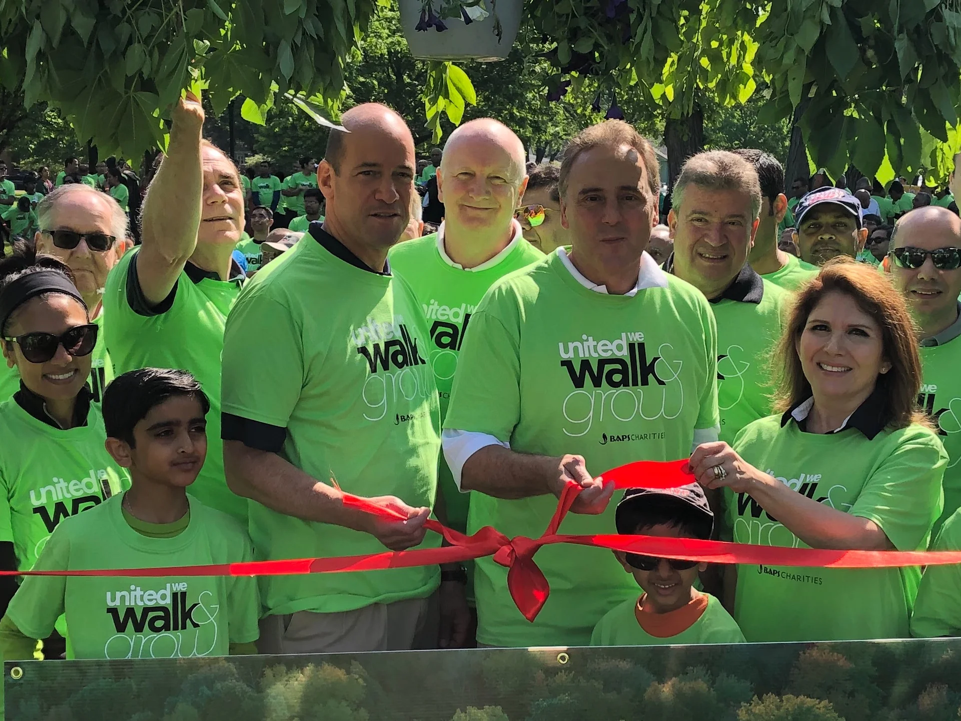 BAPS Charities Walk Green 2019