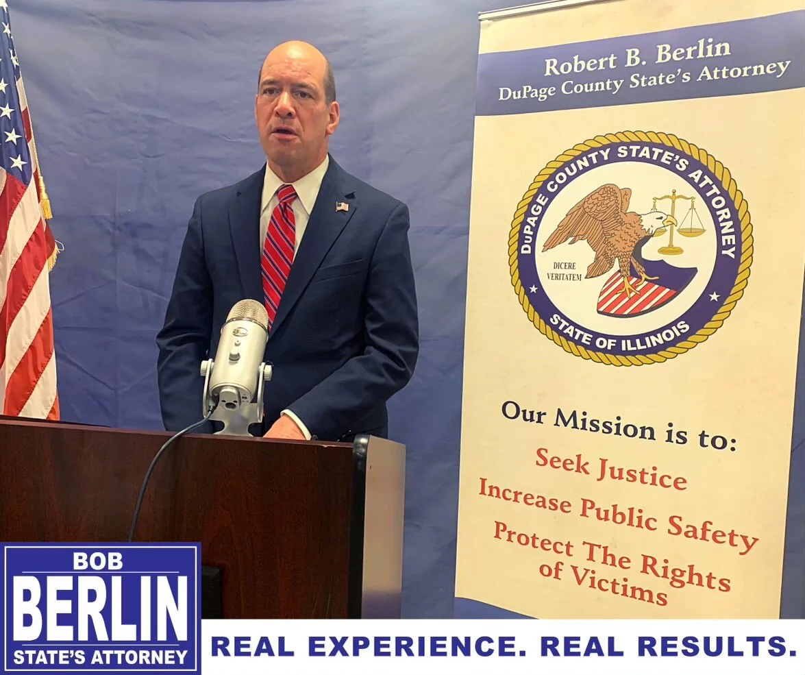 Bob Berlin, DuPage County State's Attorney's Office Co-Host Virtual Domestic Violence Seminar