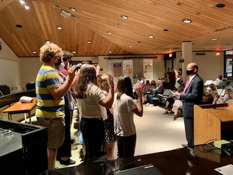 Bob Berlin Swears in New Downers Grove Peer Jurors for 2021