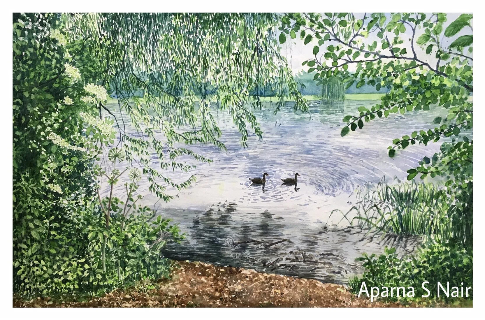 "A couple"- 56x38 cm