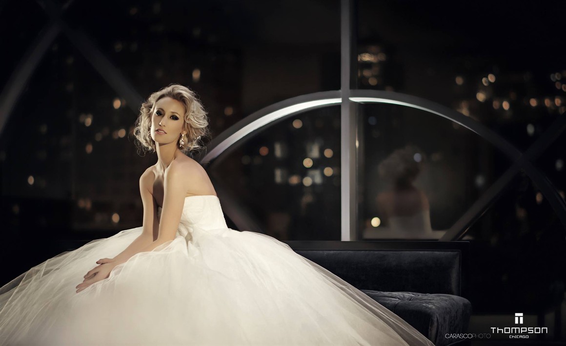 Bridal Advertisement for The Thompson Hotel Chicago