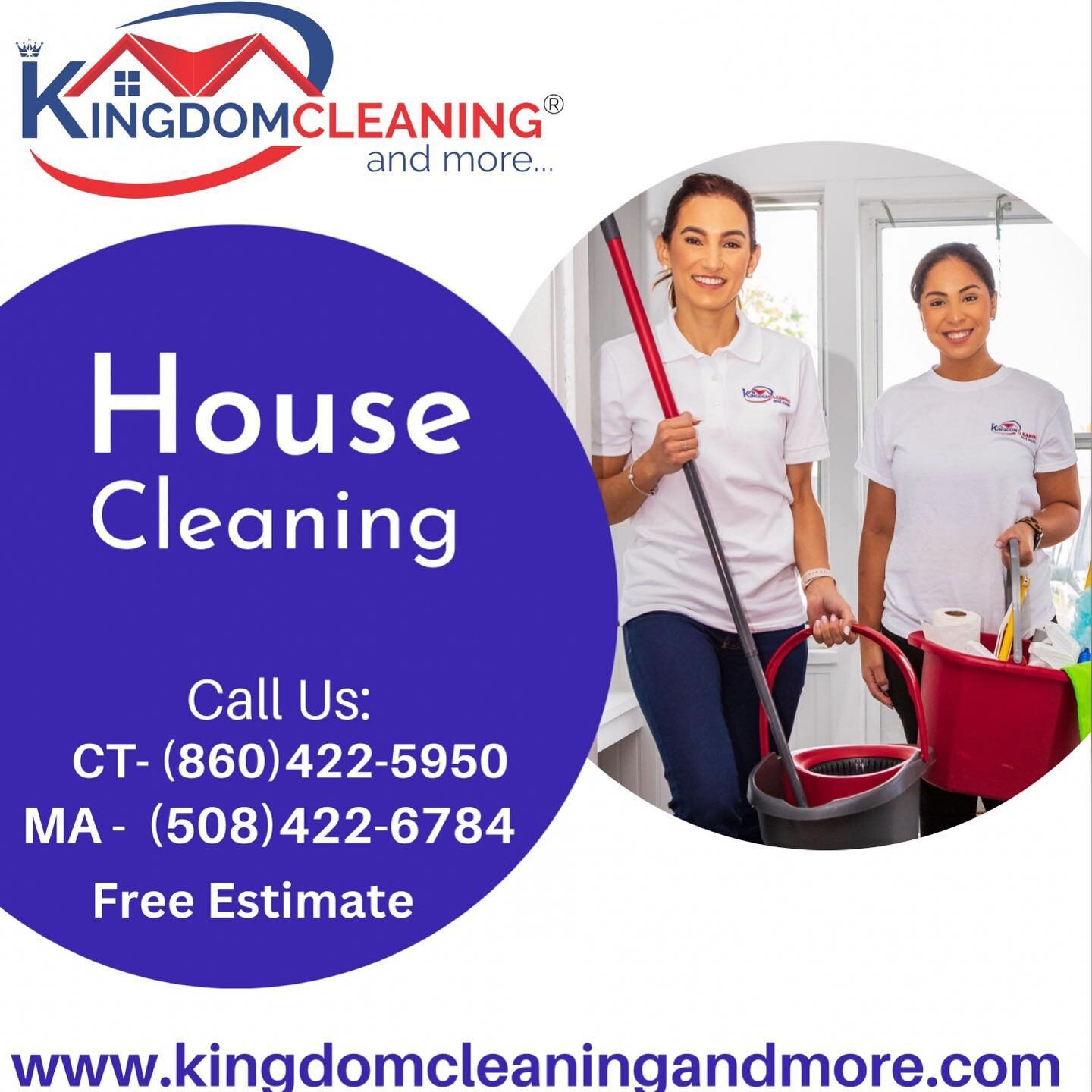 Overwhelmed?
Let us take care of your cleaning!

✅Call (860)422-5950 CT Location
(508)422-6784 MA Location
To get a quote:
✅Aproved Quote
✅Book
✅We Clean
✅You Relax
✅Easy online payment

Enjoy a clean home without lifting a finger, our lovely staff w
