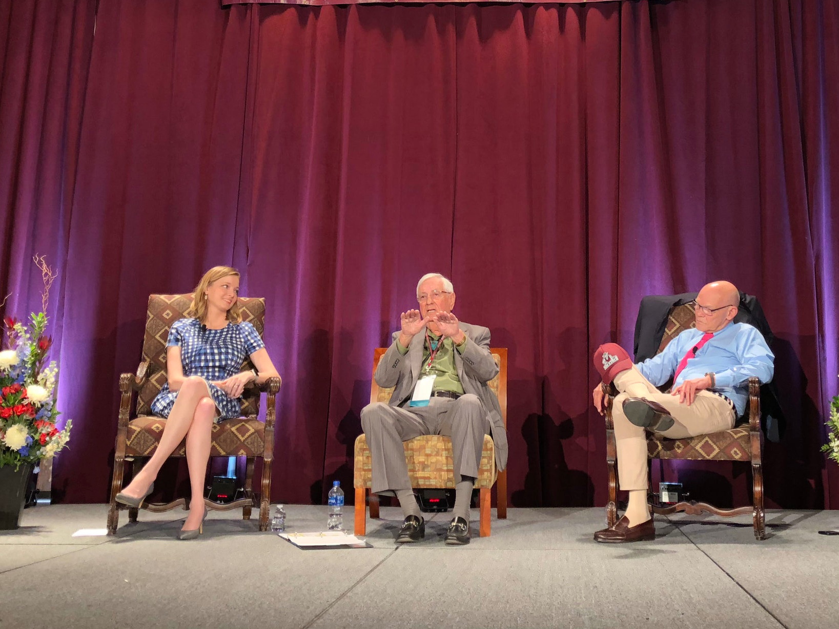 With James Carville at the 2018 Domenici Conference