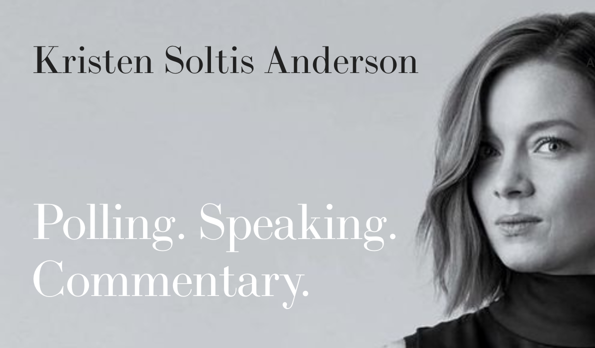 Bio — Kristen Soltis Anderson