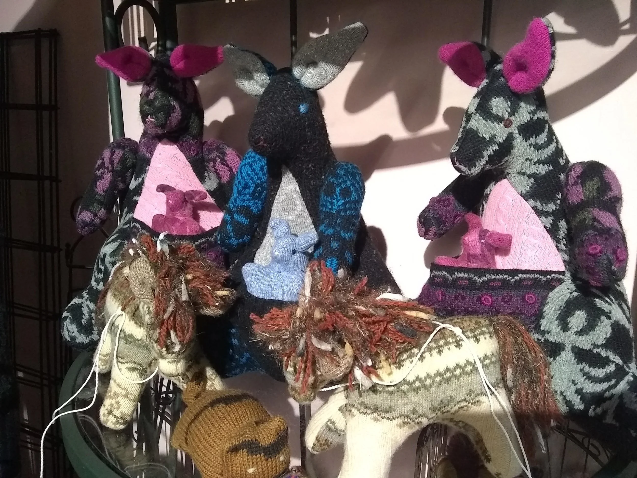 Horses and Kangaroos