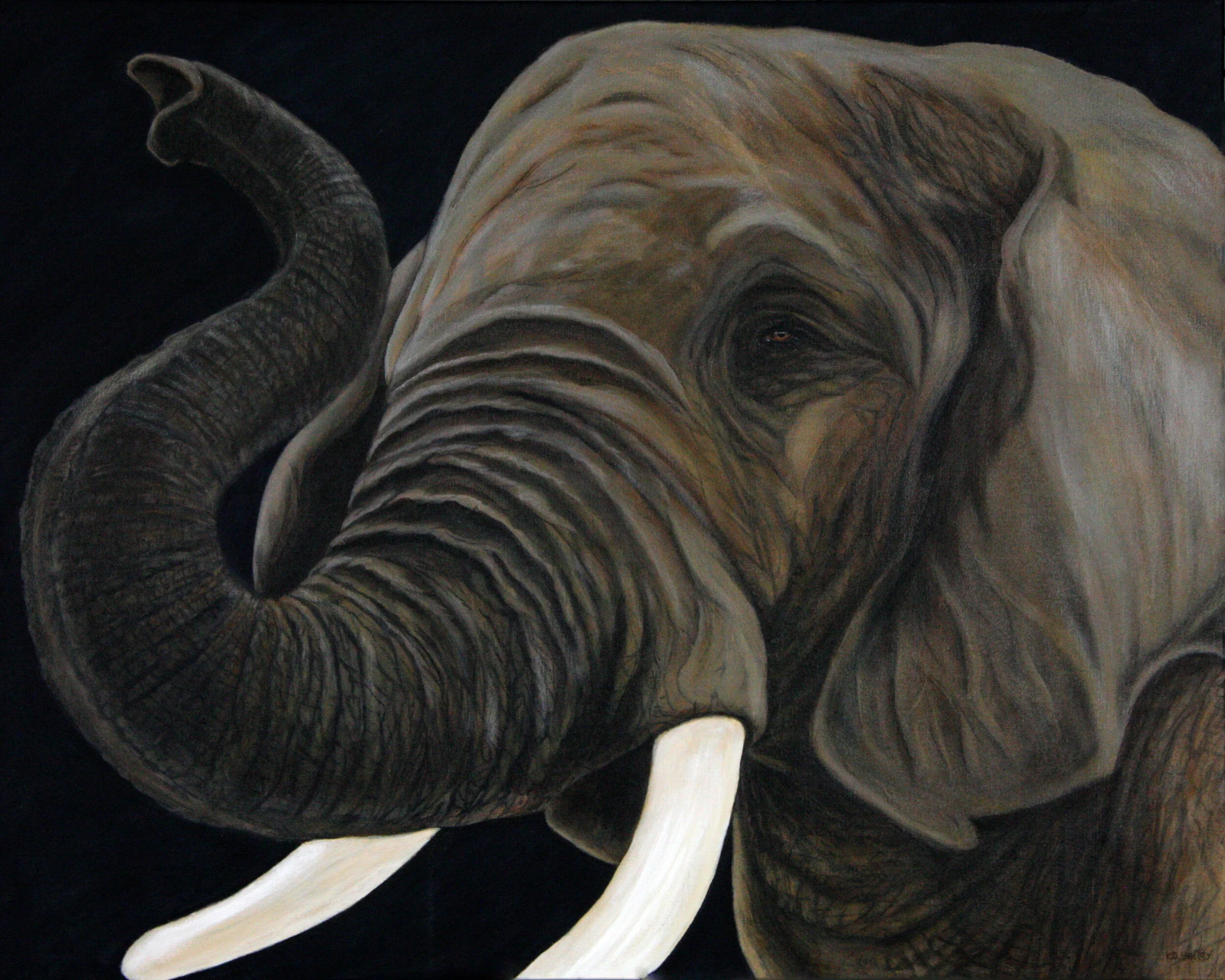 387 - Party Animal - acrylic on canvas 24 x 30.jpg